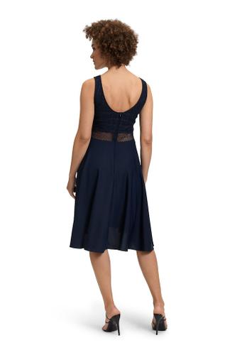 Abendkleid Blau 34