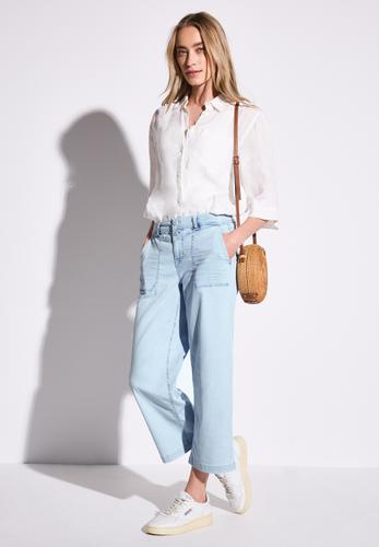 Wide Leg Jeans 28/7/8 Hosen - Ultra Bleached