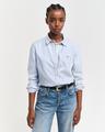 Slim Fit Stretch Oxford-Bluse 38 - Light Blue