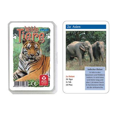 ASS Altenburger Spielkarten - Quartett Wilde Tiere