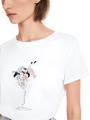 T-Shirt mit 3D-Applikation 40 - White