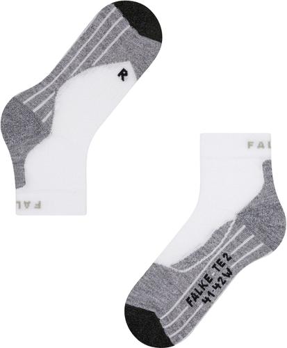 FALKE TE2 Short Damen Socken 35-36 in Weiss