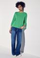 Silk-Look Shirt Grün 40