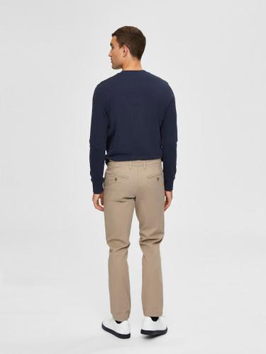 SLHSLIM-MILES FLEX CHINO PANTS W NOOS Grau 30/32