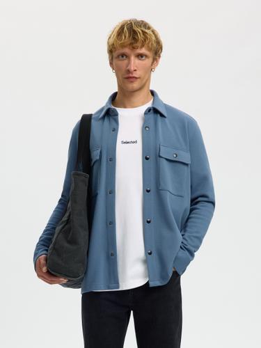 SLHJACKIE SWEAT JACKET NOOS XXL Normal geschnitten - Blue Mirage