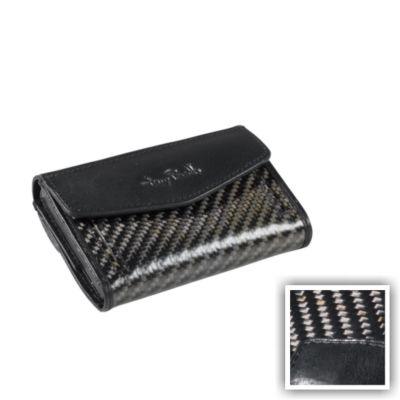 Tony Perotti Kreditkartenetui Furbo 7KK RFID Carbon Schwarz