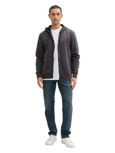 Basic Hoodie Sweatjacke XXL Regular Fit - Tarmac Grey