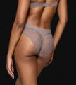 Body Make-Up Illusion Lace Highleg Tai Grau 38