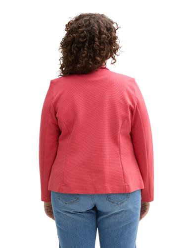 Plus Size - Fitted Blazer 48 Slim Fit - Berry Red