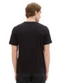 Basic T-Shirt im 2er-Pack mit V-Ausschnitt S Regular Fit - Black