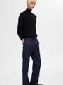 SLH190-REG TAPERED LEROY PLEAT PANT NOOS Blau S