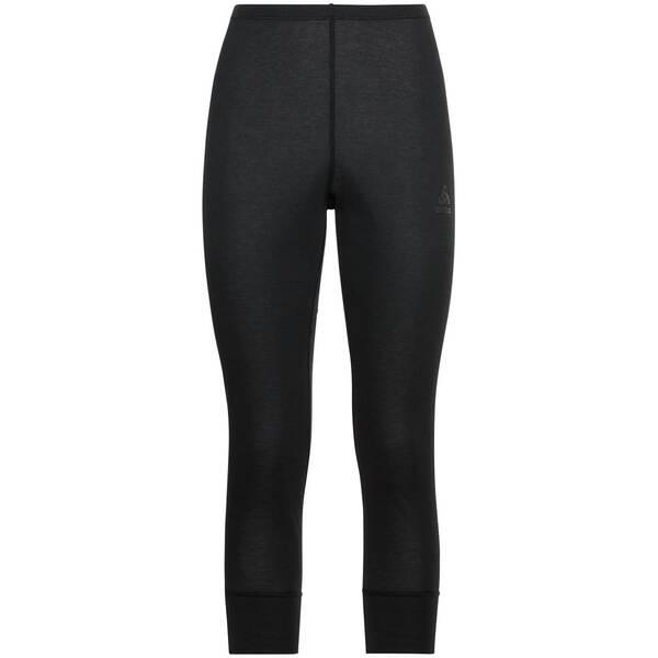 ODLO Damen 3/4 Hose BL BOTTOM 3/4 ACTIVE WARM ECO L in Schwarz