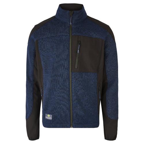 SMART Strickfleecejacke - Navy - Gr: XXL