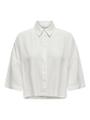 ONLASTRID LIFE 2/4 CROP SHIRT WVN N