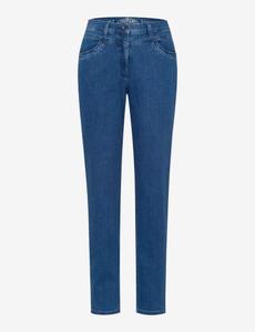 Style Caren New 40 Damenhose, Five-Pocket-Hose, Klassische Five-Pocket-Elemente, Hochwertiger Reißverschluss, Comfort Plus Fit, Gerader Beinverlauf, Normale Fußweite, Höhere Leibhöhe - Stoned Blue