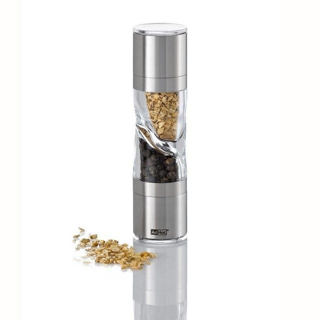 AdHoc Gewürzmühle »Duospice Mini Edelstahl 15 cm«