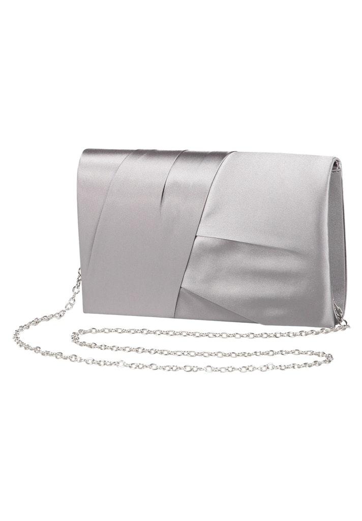 Clutch-Tasche Grau OS