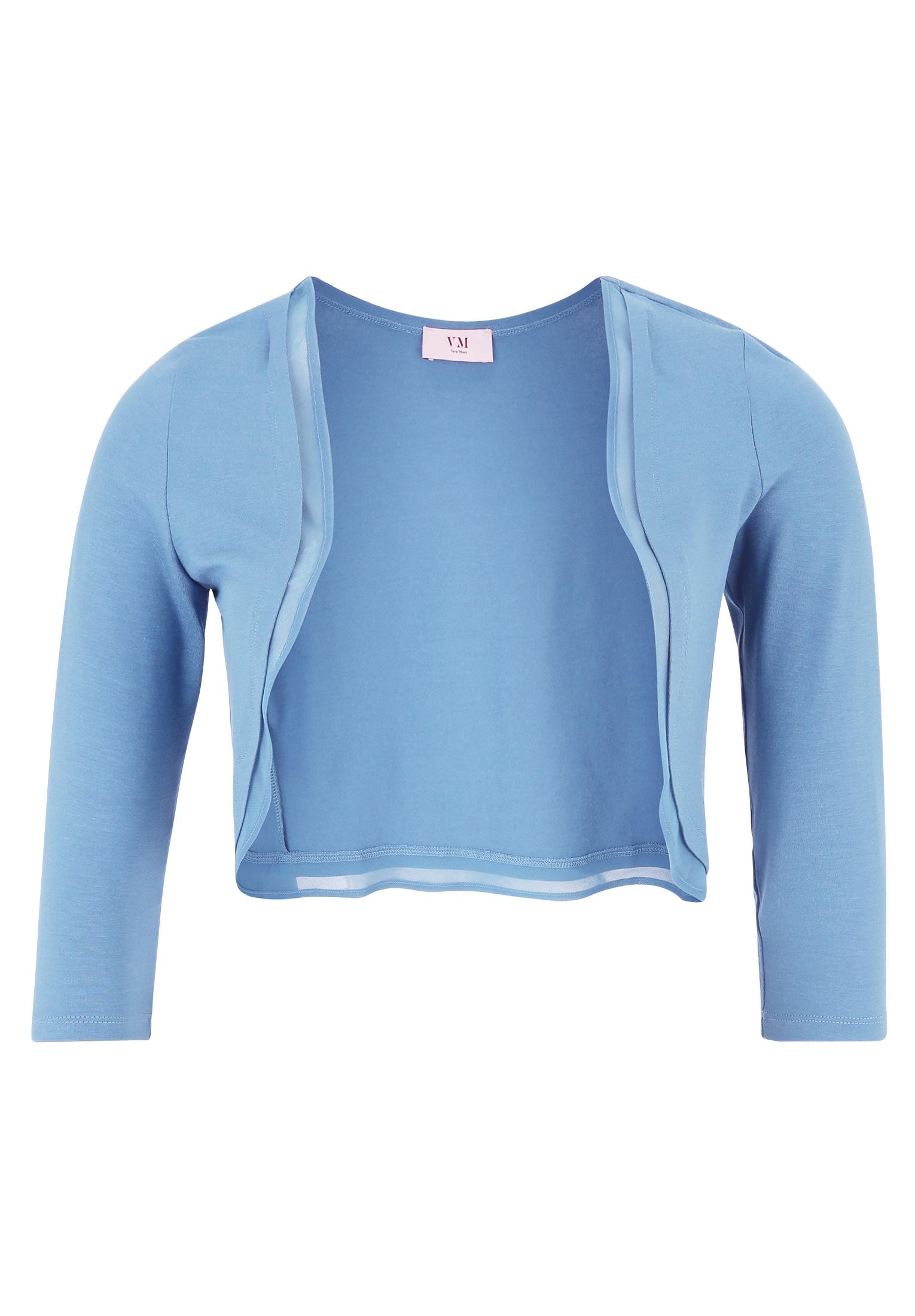 Bolero-Jacke 32 Figurbetont - Hushed Blue