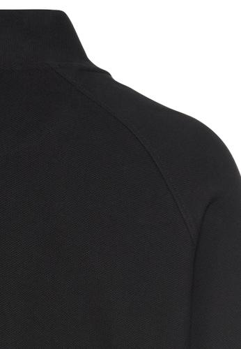 Sweatjacke mit Stehkragen Schwarz XL
