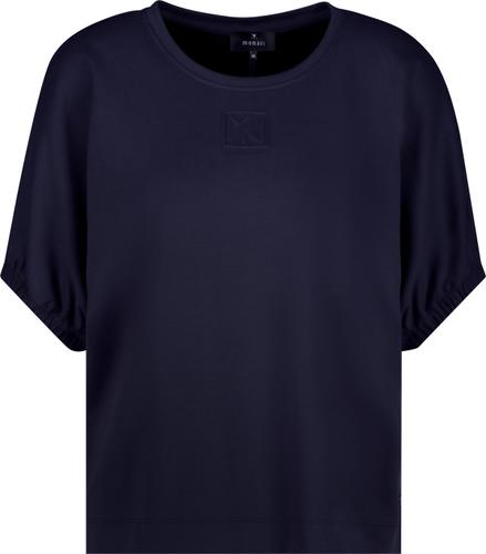 Sweatshirt mit Präge-Emblem 42 - Marine