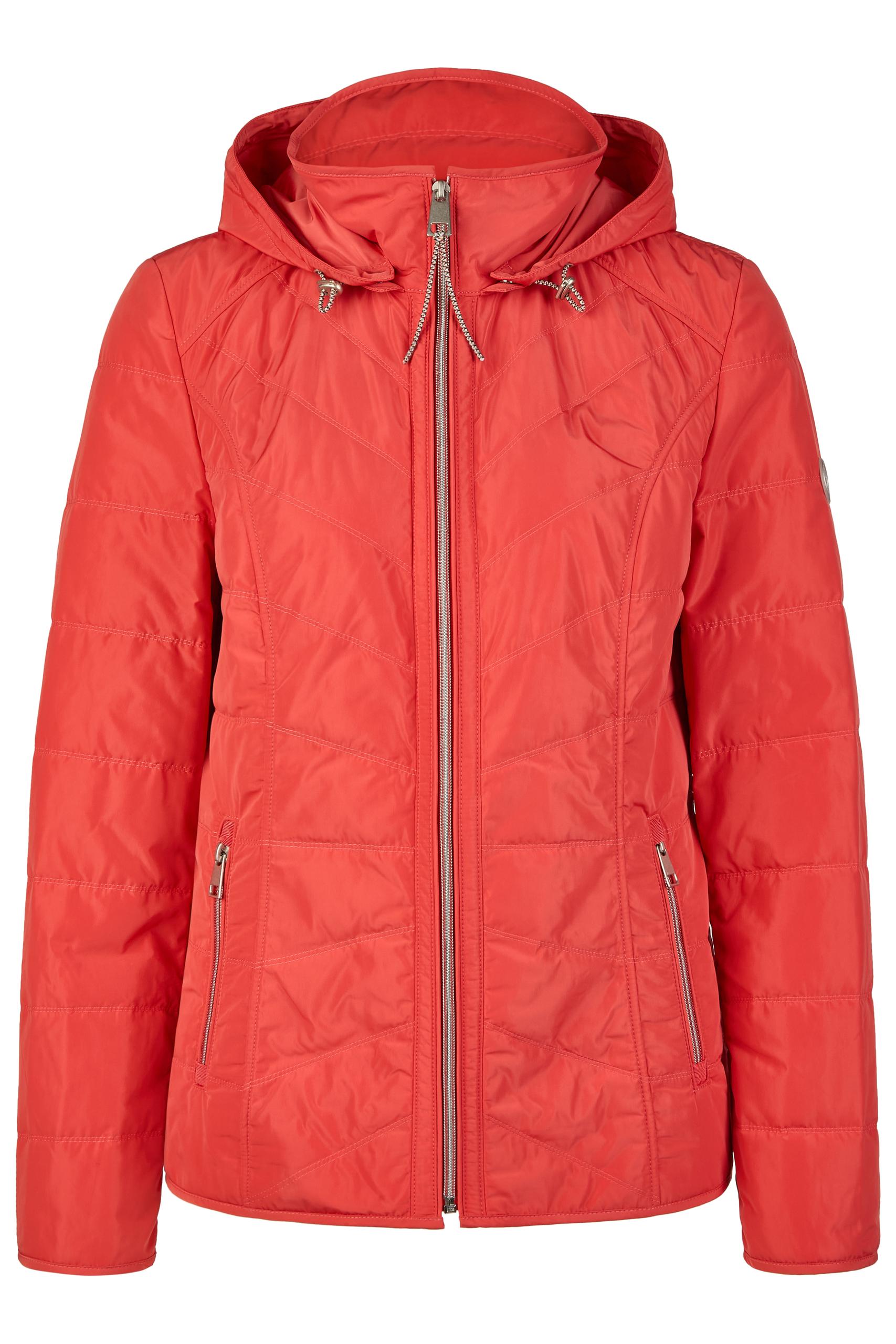 Inbetweenjacke mit Kapuze 48 - Papaya