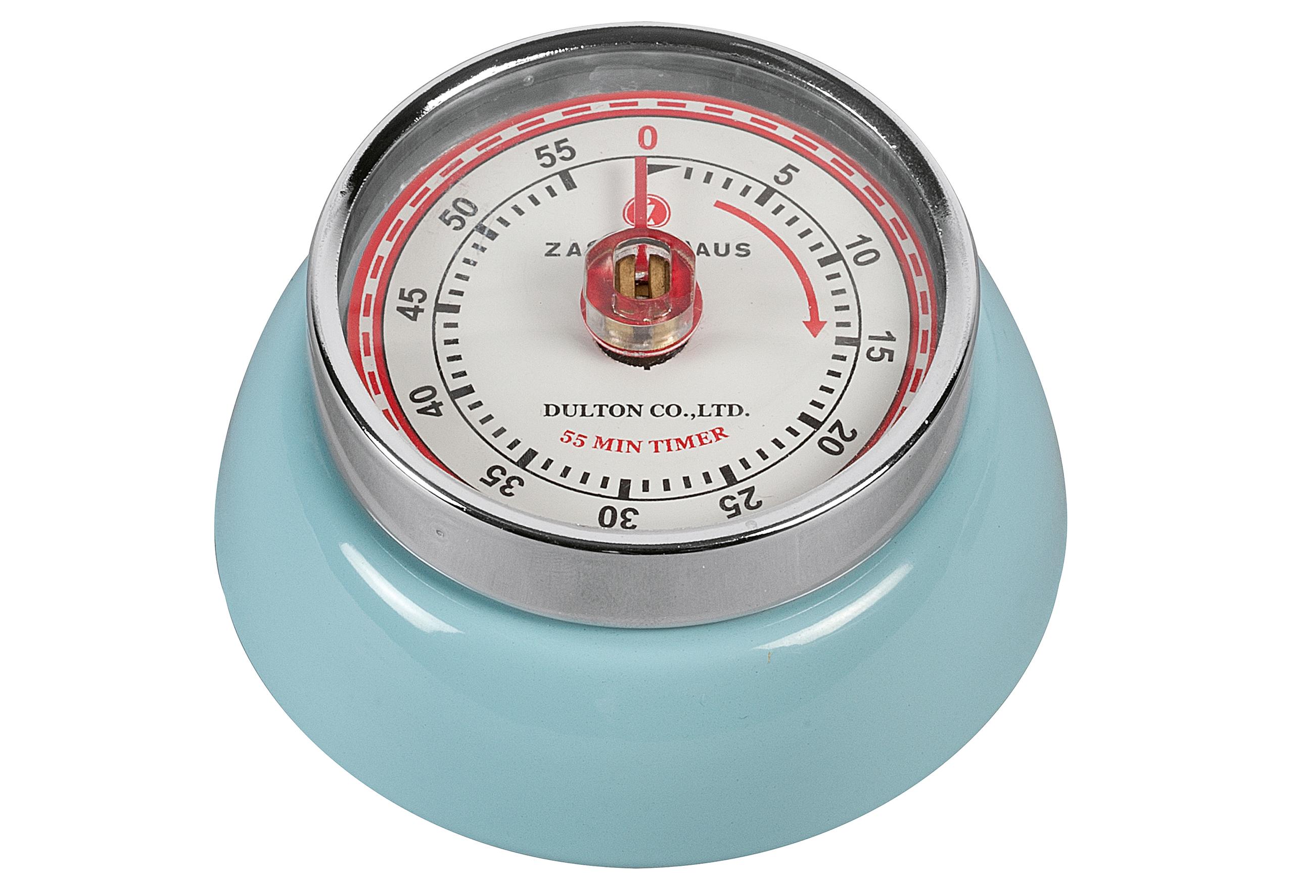Zassenhaus Küchentimer Speed mit Magnet - hellblau
