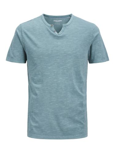 JJESPLIT NECK TEE SS NOOS L Normal geschnitten - Oceanview