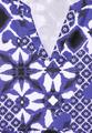 Tunika Kleid mit Print 38 - Violet Blue