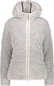 CMP Damen Sweatshirt WOMAN JACKET FIX HOOD 40 in Silber