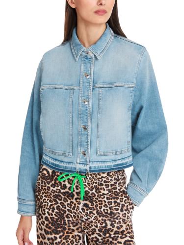Jacke in Used Denim "Rethink Together" 42 - Baby Blue
