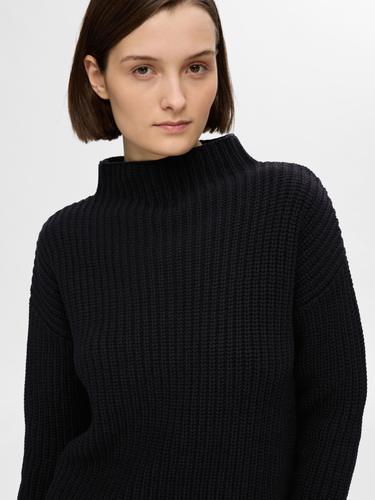 SLFSELMA LS KNIT PULLOVER NOOS XS Normal geschnitten - Black