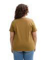 Plus Size - T-Shirt mit Print 48 Regular Fit - Nutria Olive