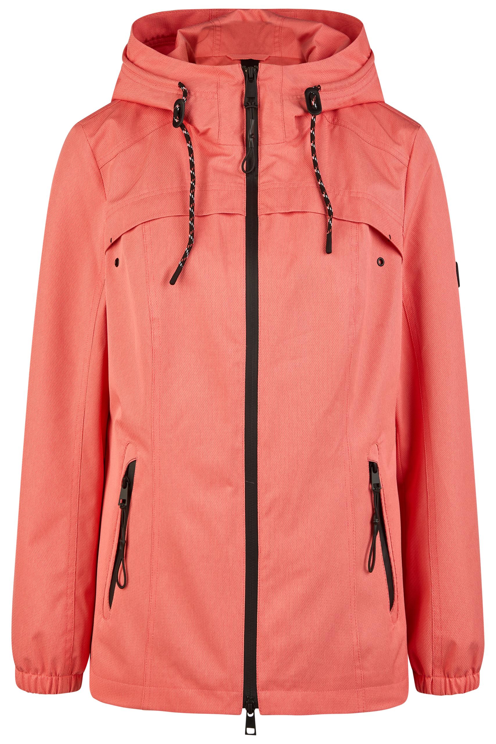 Funktionsjacke mit Kapuze 42 - Papaya