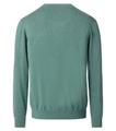 Pullover mit V-Ausschnitt uni 004430 - Grün / 3XL