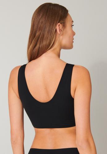 Bustier mit Pads Schwarz 38