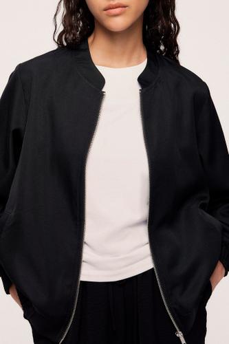 VIPAPAYA L/S BOMBER JACKET - NOOS Schwarz 42