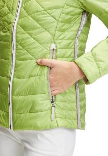 Steppjacke 44 Leicht tailliert - Dark Citron