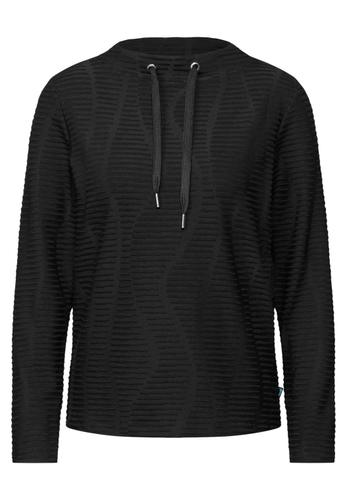Strukturshirt M - Black