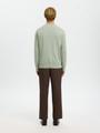 SLMTORINO LS KNIT CREW NECK NOOS L Normal geschnitten - Aqua Gray