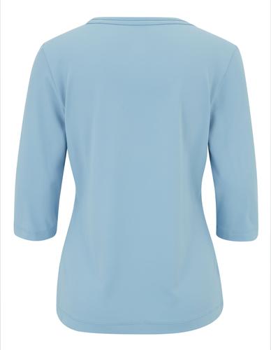 ALISA 3_4 Arm Shirt 42 - Bleu