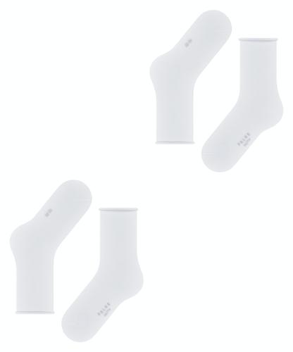FALKE Happy 2-Pack Damen Weiß 39-42