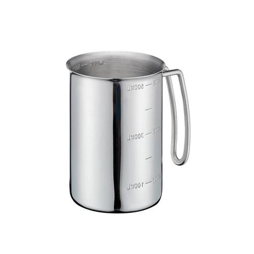 Küchenprofi Messbecher aus Edelstahl - 0.5 Liter
