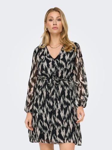 ONLCERA LIFE 3/4 SHORT DRESS WVN NOOS XS Normal geschnitten - Black
