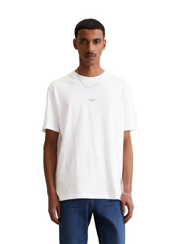T-Shirt relaxed M - White