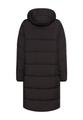 Steppmantel mit Kapuze 42 Regular Fit - Black