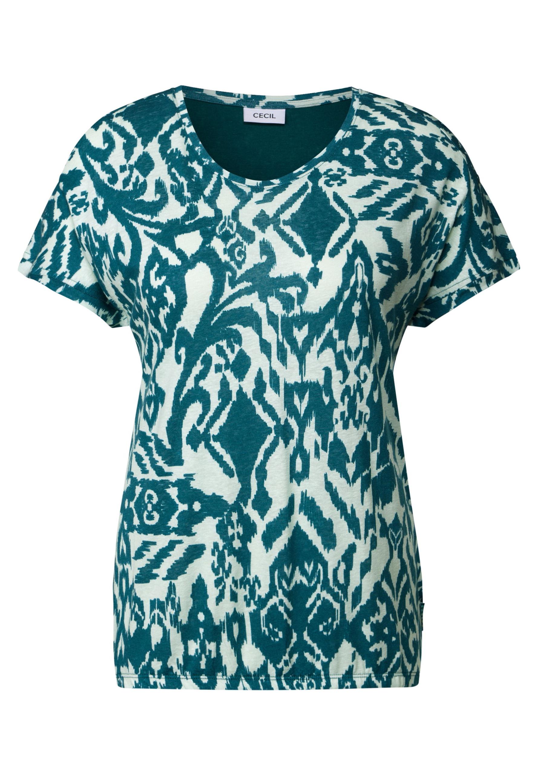 Print-Shirt - Grün / L