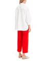 Oversized Hemdbluse in 100 % Baumwolle 36 - White