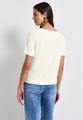 Weiches Strukturshirt Weiß 40