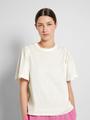 SLFPENELOPE 2/4 RUFFLE TEE NOOS XS Normal geschnitten - Snow White