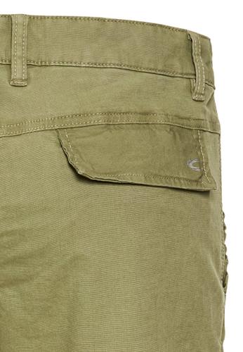 Cargo Shorts mit Ripstop-Kontrast Grün 40IN